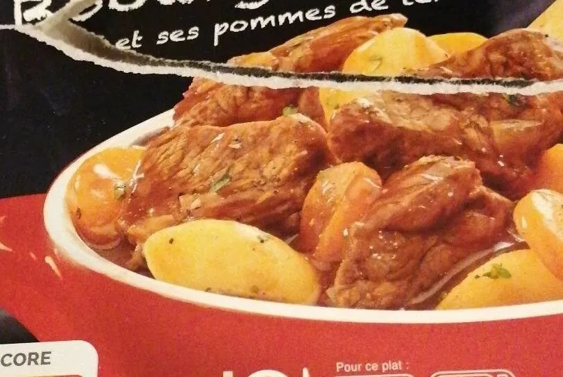 Bœuf bourguignon et ses pommes de terre