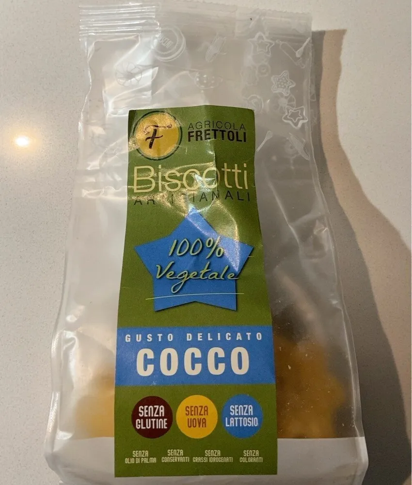 Biscotti artigianali al Cocco