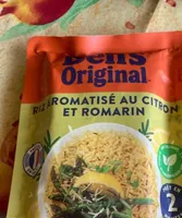 Riz aromatisé au citron et romarin