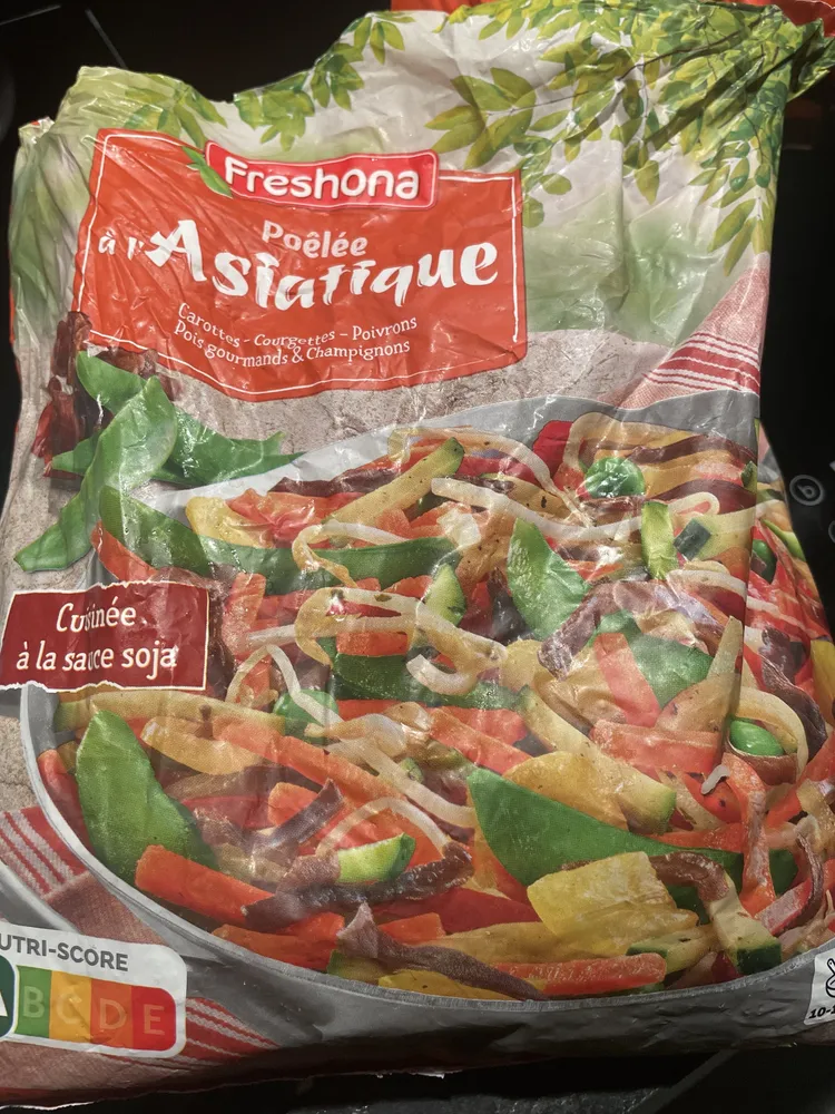 poêlée asiatique