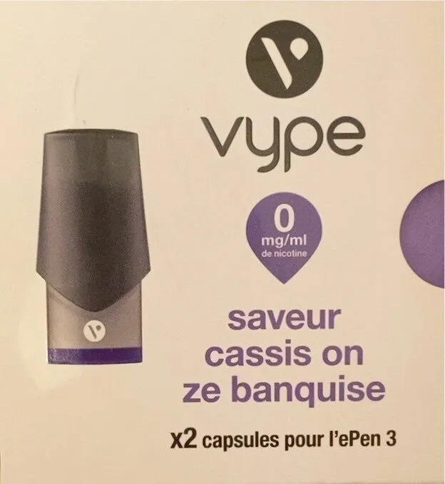 saveur cassis en ze banquise