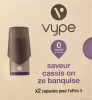 saveur cassis en ze banquise