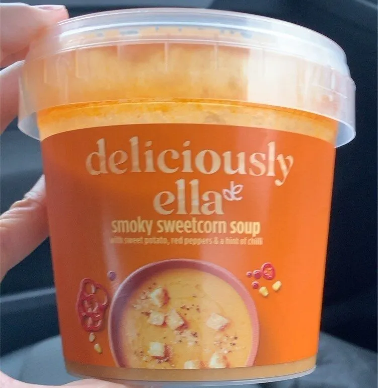 Smoky sweetcorn soup