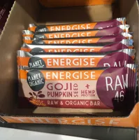 Barre énergetique goji courge