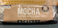 veloforte mocha hazelnut, coffee & cocoa energy bar