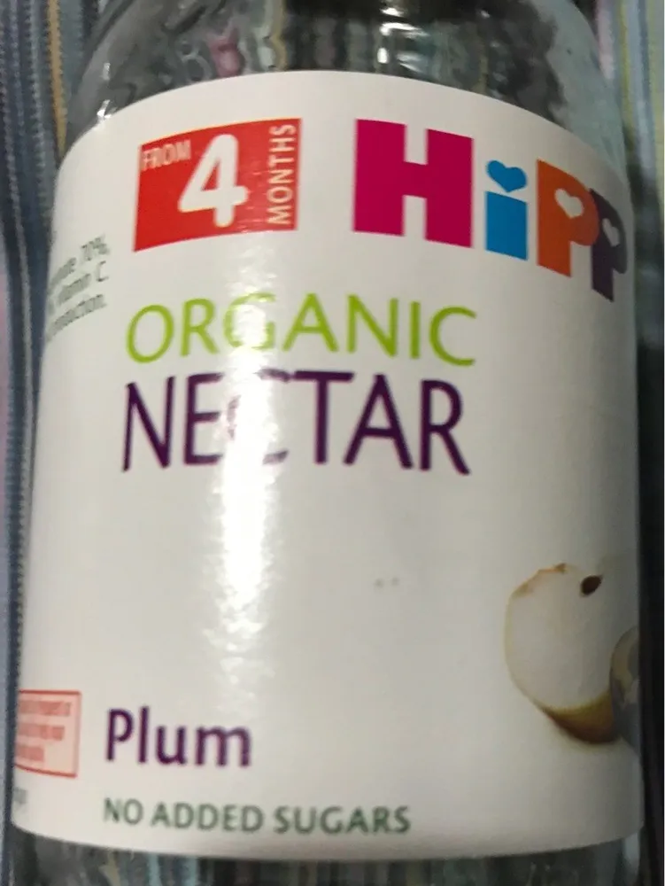 Organic nectar Plum