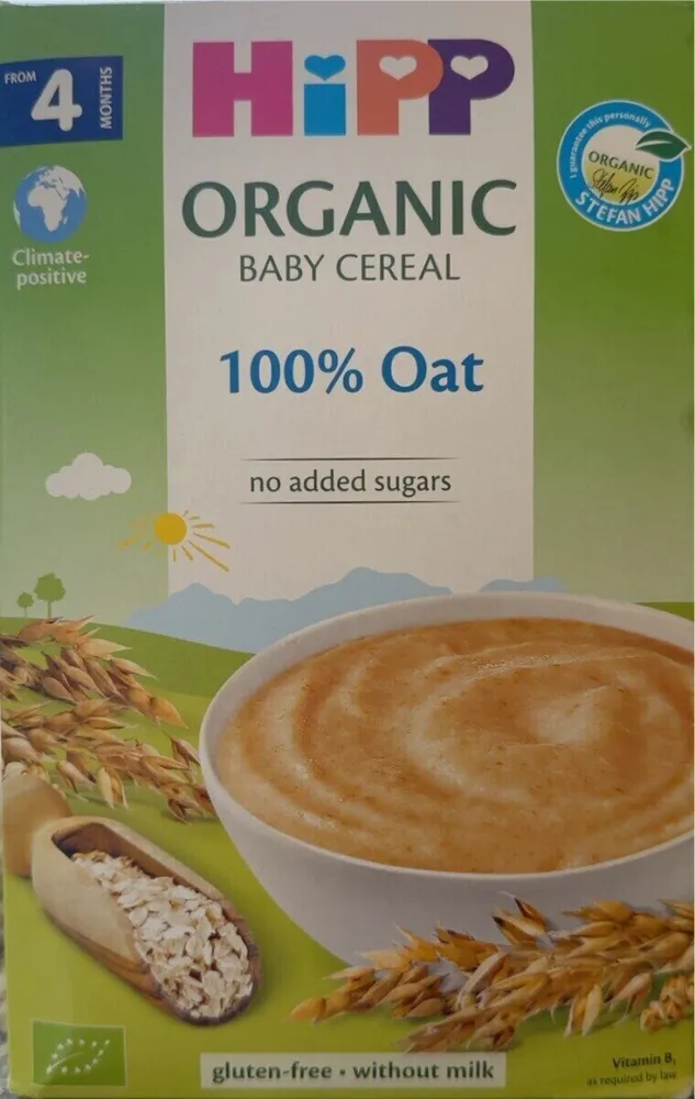 Organic Baby Oat Cereal