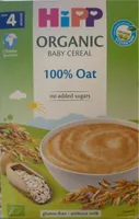 Organic Baby Oat Cereal