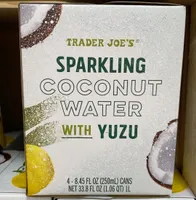 Sparkling coconut water