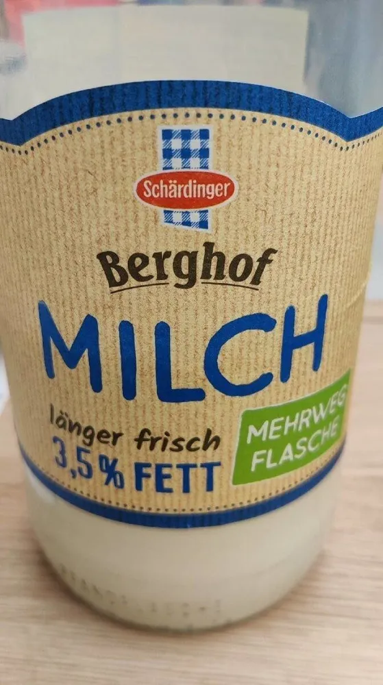 Bergbauern Milch