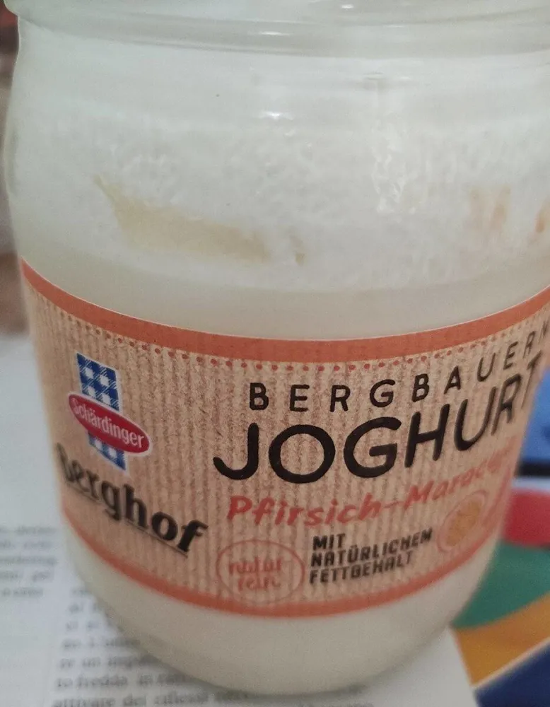 Bergbauern joghurt Pfirsich-maracuja