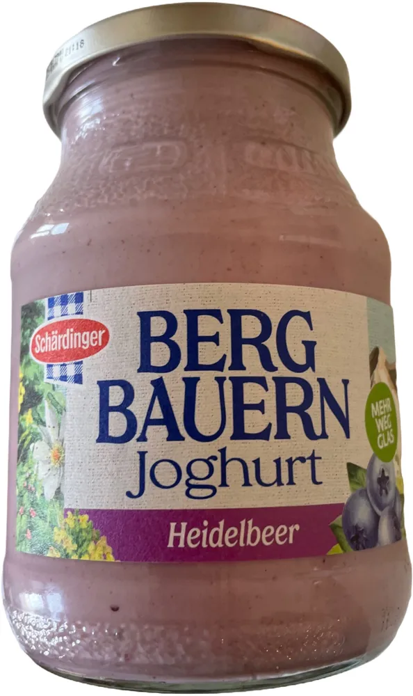 Bergbauern Joghurt Heidelbeer