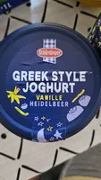 Greek Style Joghurt Vanille Heidelbeere