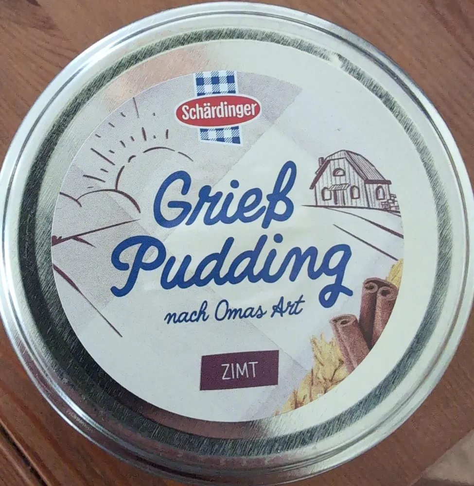 Grieß Pudding Zimt