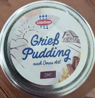 Grieß Pudding Zimt