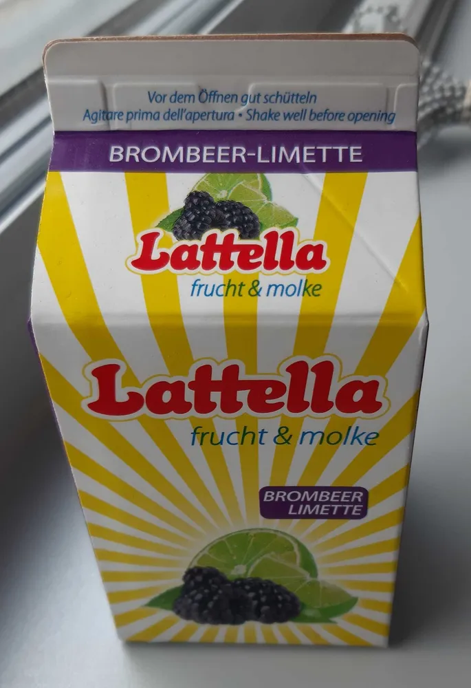 Lattela frucht & molke Bromber Limette