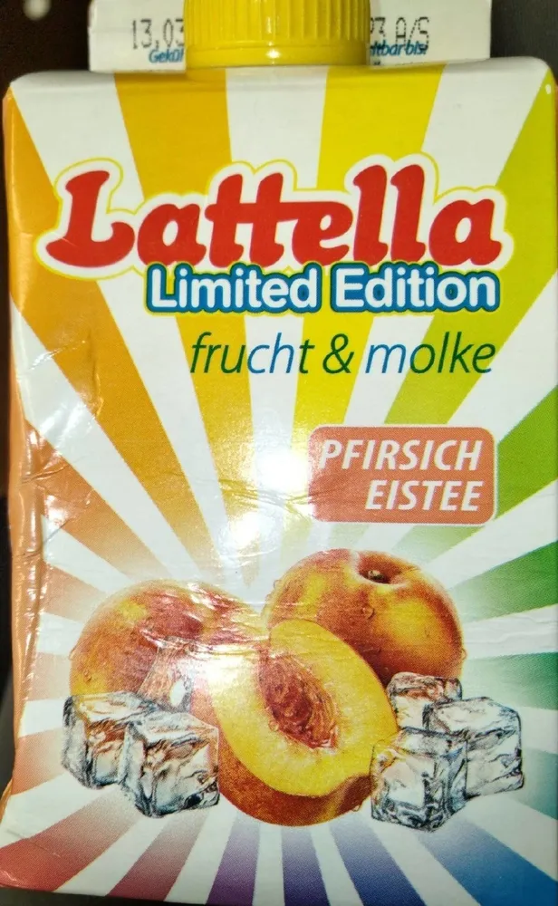 Limited Edition Frucht & Molke Pfirsich Eistee