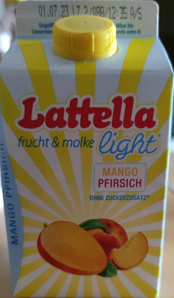 Frucht&Molke Light Mango Pfirsich