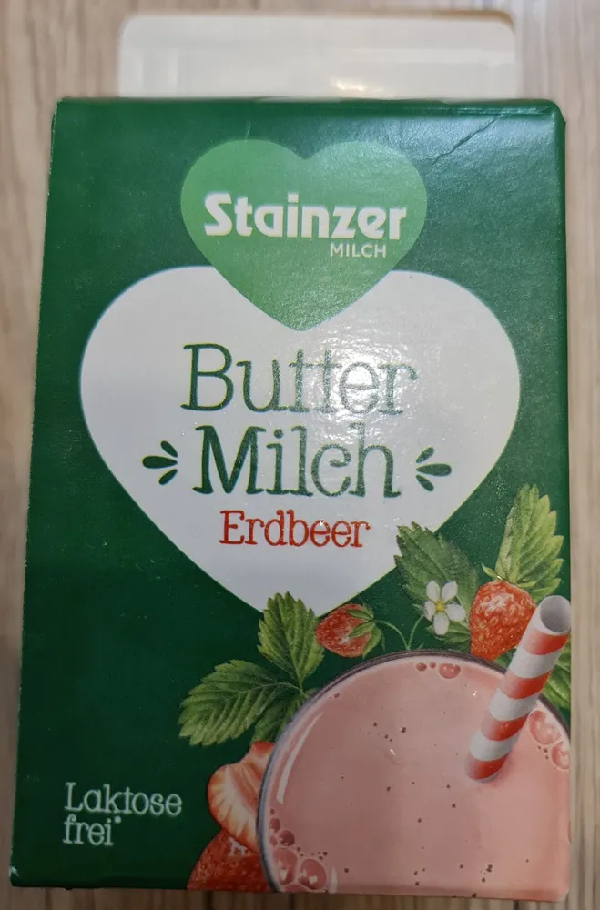 Buttermilch Erdbeer
