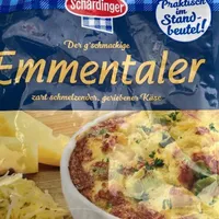 Emmentaler gerieben