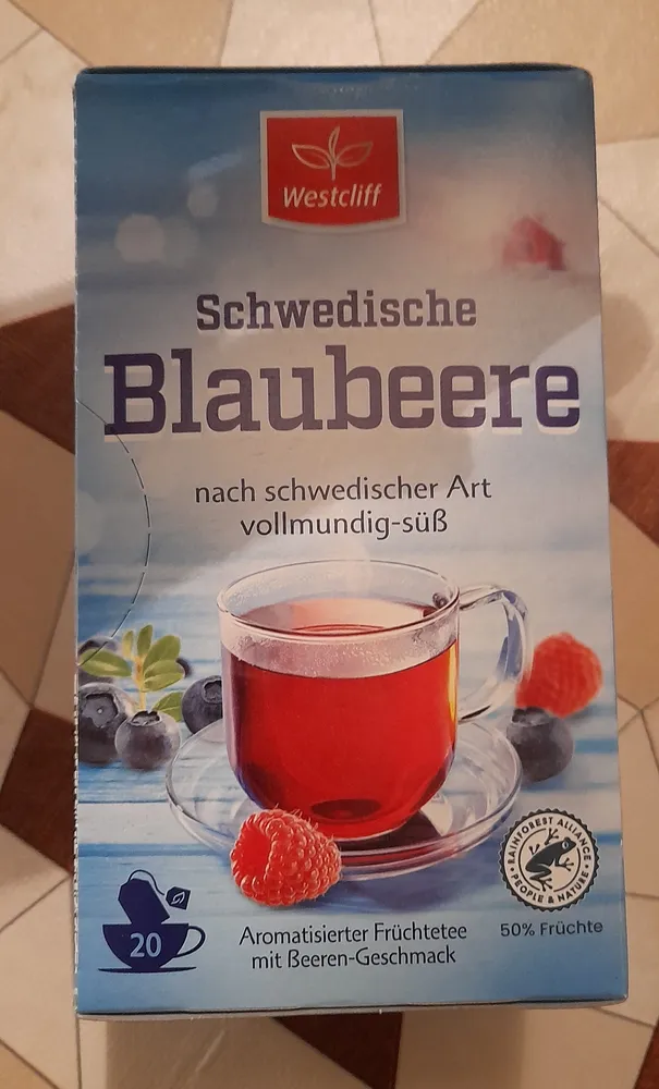 Schwedische Blaubeere Tee
