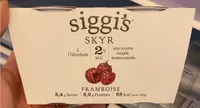 Skyr framboise siggis