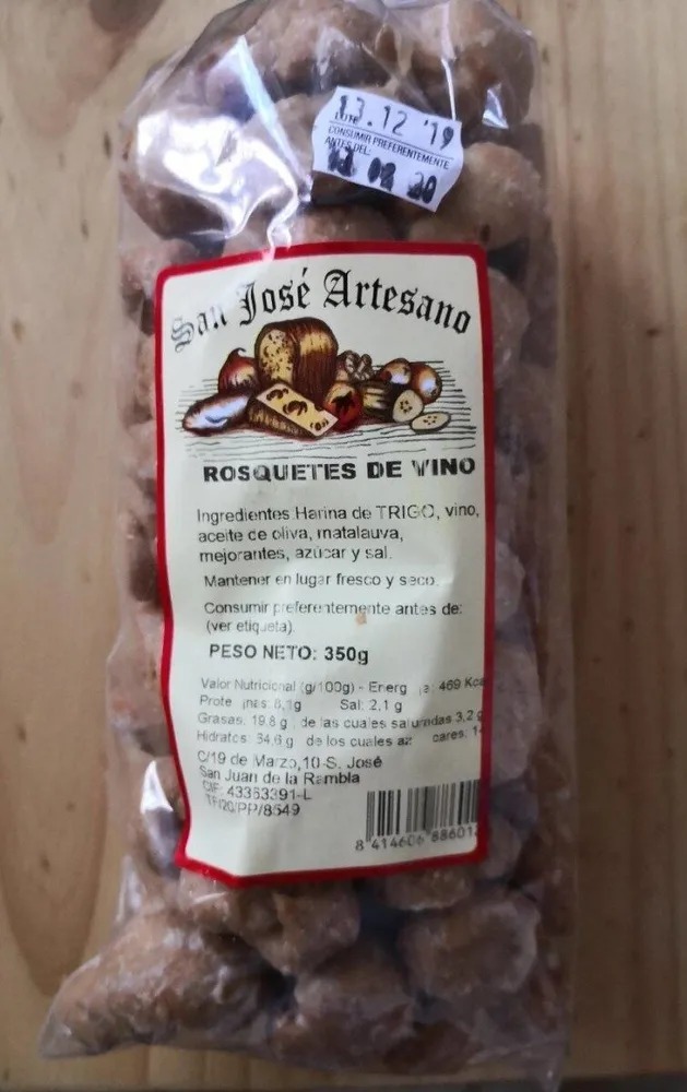 Rosquetes de vino