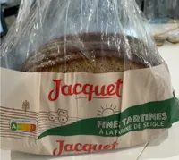 Fines tartines a la farine de seigle