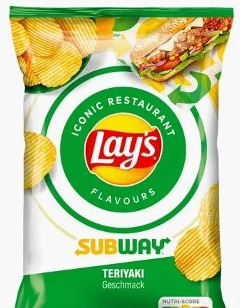Lay's subway teriyaki