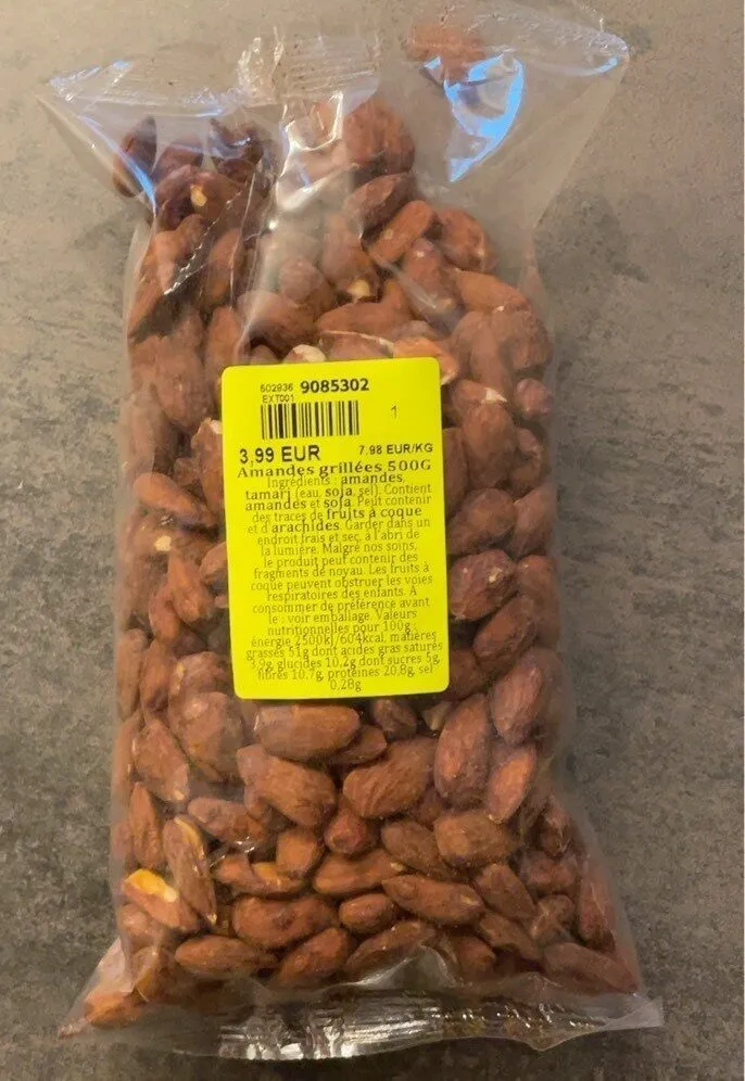 Amandes grillés