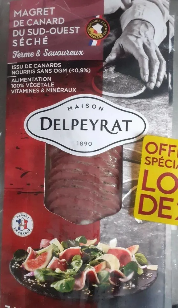 Magret de canard du sud-ouest séché