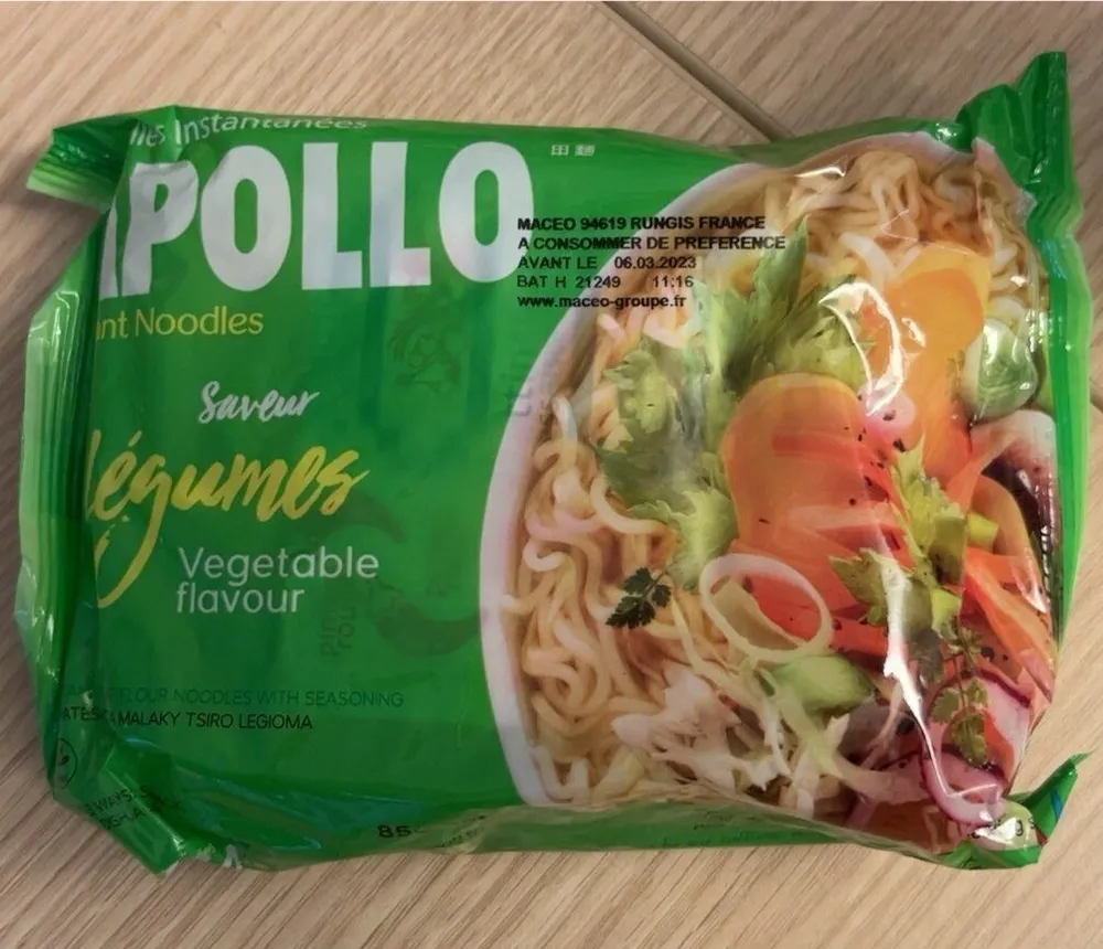 Apollo saveur legumes