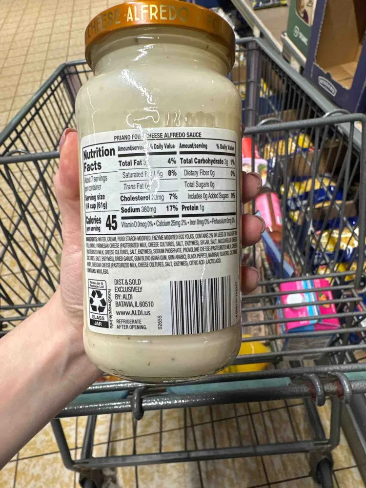 Four Cheese Alfredo Sauce