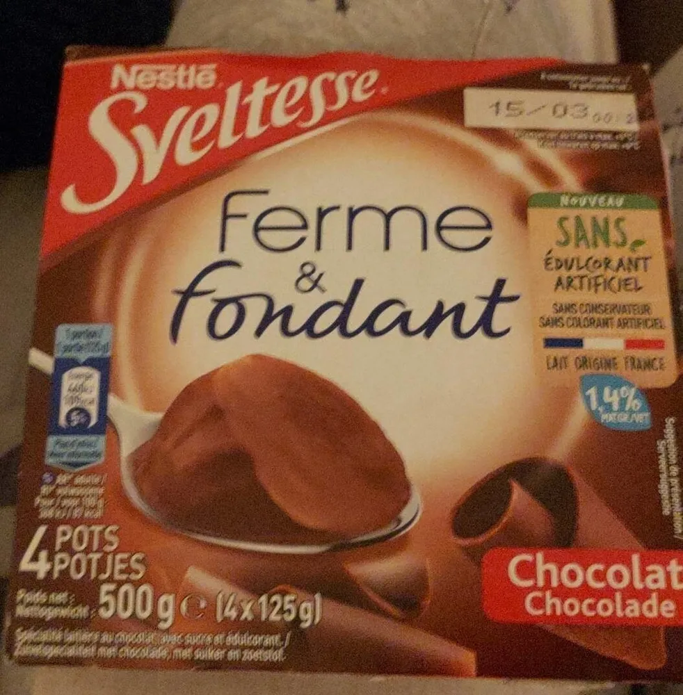 Ferme & fondant chocolat