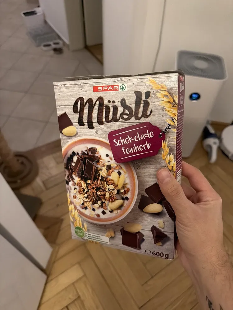 Müsli Schokolade - Spar