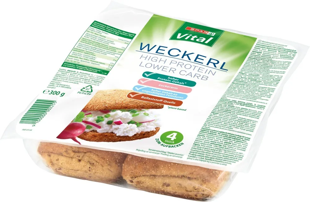 Weckerl High Protein & Lower Carb