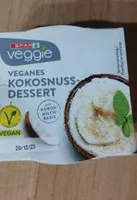 Veganes kokosnuss-dessert