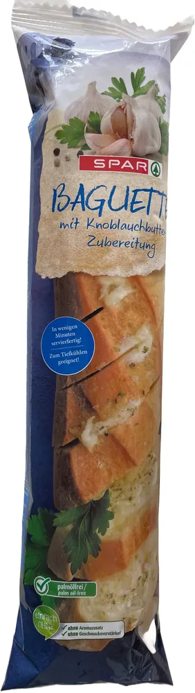 Baguette mit Knoblauch