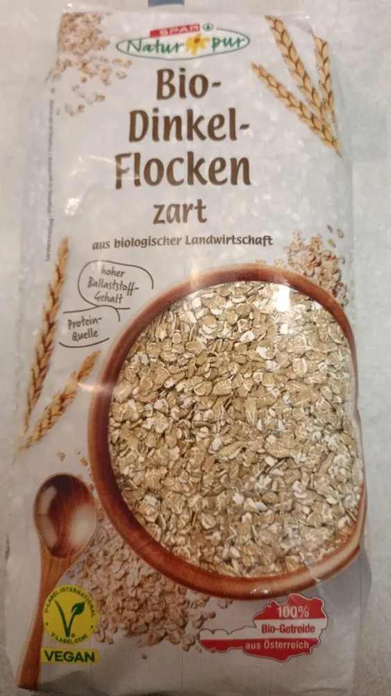 Bio Dinkel Flocken zart