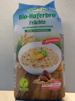 Bio-Haferbrei Früchte