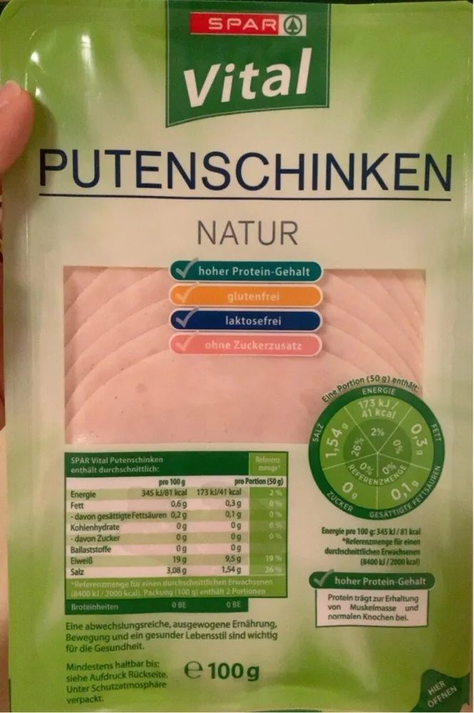 Putenschinken Natur