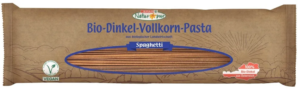 Bio-Dinkel-Vollkorn-Pasta Spaghetti