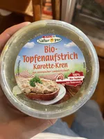 Bio Topfenaufstrich Karotte -Kren