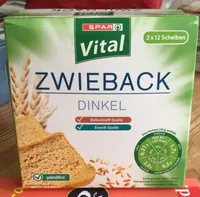 Dinkel Zwiback vital