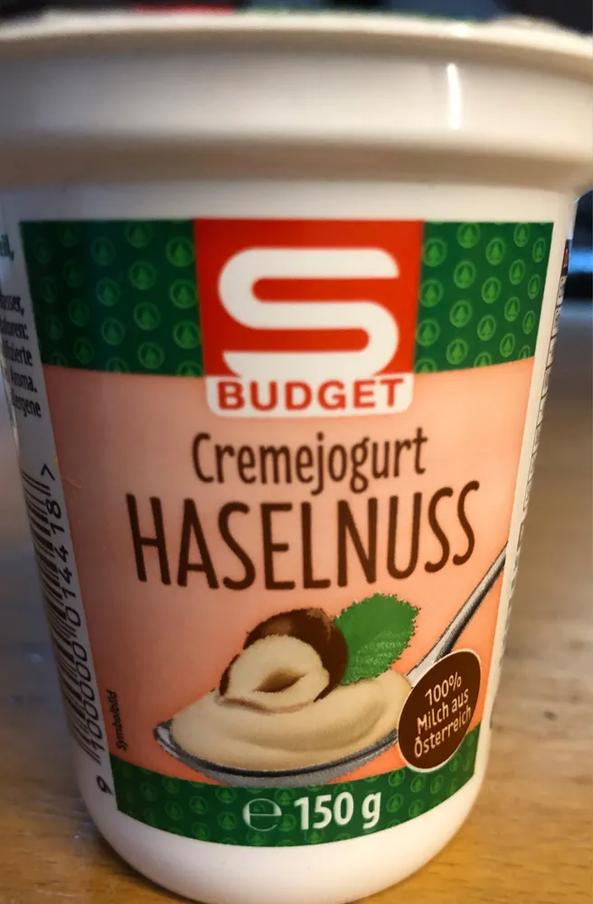 Cremejoghurt Haselnuss