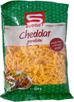 Cheddar gerieben