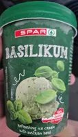 Basilikum Eis