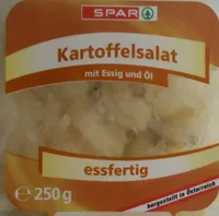 Kartoffelsalat mit Essig und Öl