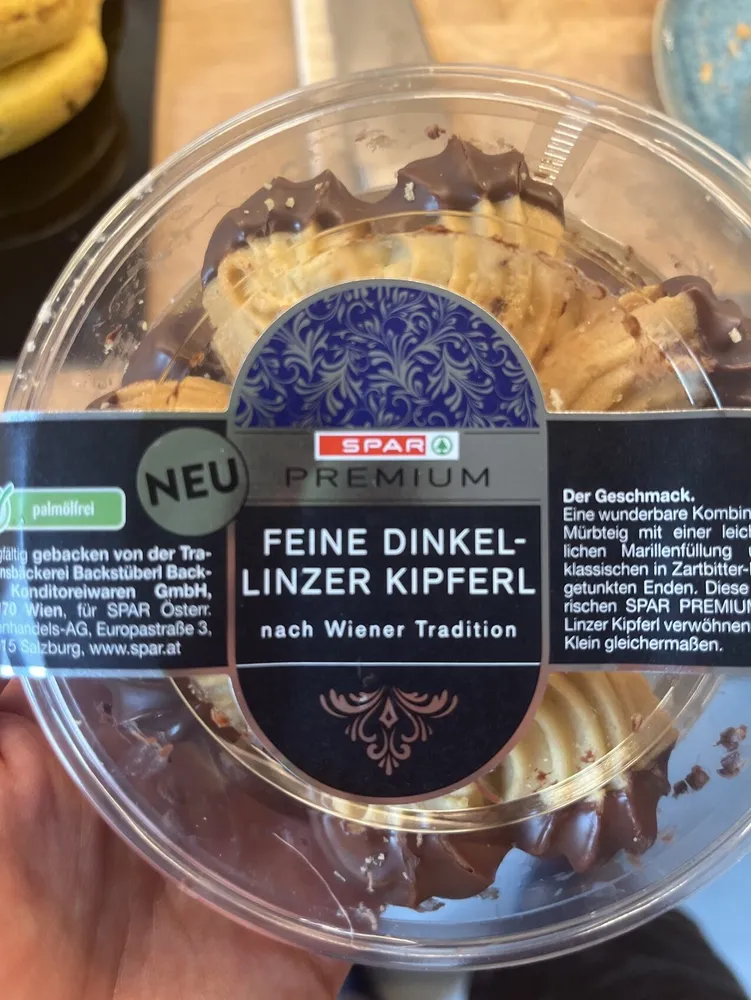 Feine Dinkel Linzer Kipferl