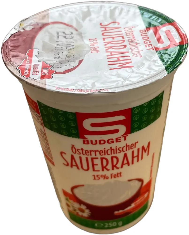 Österreichischer Sauerrahm 15% Fett